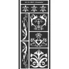 Kreul Flexible Designschablone Ornamente selbstklebend