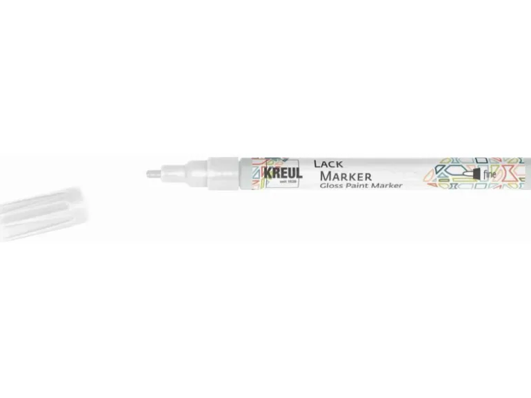 Kreul Lack Marker Fine Weiß