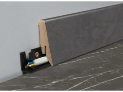 Kronoflooring Sockelleiste K58C Black Pietra Marble 260 x 5,8 x 1,8 cm Marmor