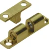 Kugelschnäpper 60 mm x 11 mm Messing matt