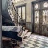 Kunstleinwand Lost House 57 cm x 77 cm x 2 cm