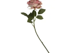 Kunstpflanze Rose Blush Bordeaux 38 cm