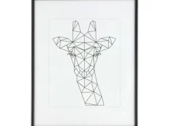 Kunststoffrahmen 40 cm x 50 cm Schwarz