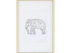 Kunststoffrahmen 20 cm x 30 cm Gold