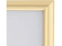 Kunststoffrahmen 21 cm x 29,7 cm Gold