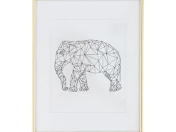 Kunststoffrahmen 40 cm x 50 cm Gold