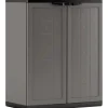 Kunststoffschrank Jolly 68 cm x 85 cm x 39 cm Dunkelgrau