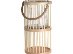 Laterne Bambus Ø 16 cm x 30 cm Natur