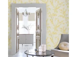 Laura Ashley Vliestapete Forsythia Sunshine 10,05 x 0,52 m