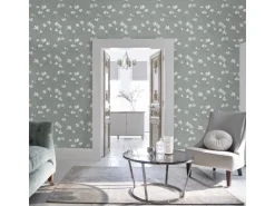 Laura Ashley Vliestapete Magnolia Grove Slate 10,05 x 0,52 m