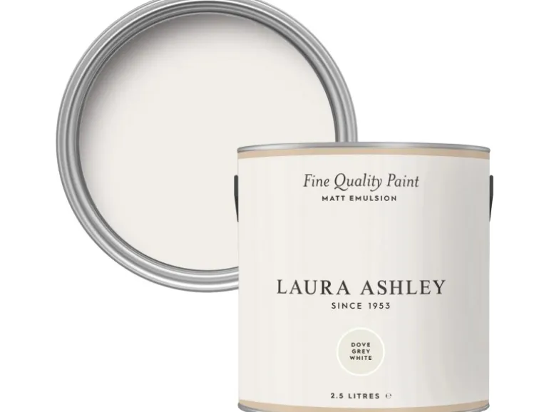 Laura Ashley Wandfarbe Dove Grey White Beige 2,5 l