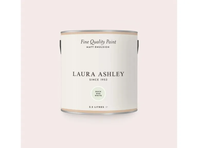Laura Ashley Wandfarbe Duck Egg White Weiß 2,5 l