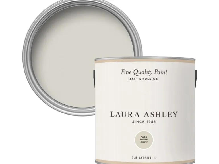 Laura Ashley Wandfarbe Pale Dove Grey Beige 2,5 l