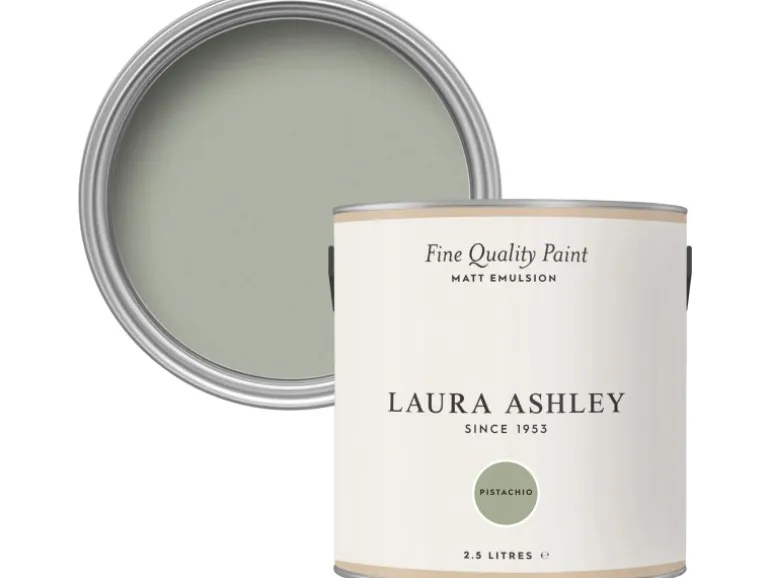 Laura Ashley Wandfarbe Pistachio Grün 2,5 l