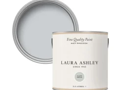 Laura Ashley Wandfarbe Slate White Hellgrau 2,5 l