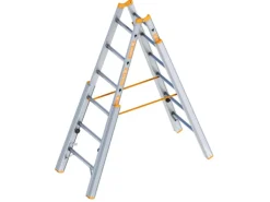 Layher Topic 1061 Treppenstehleiter 2x6 Sprossen
