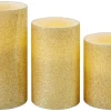 LED-Kerzen Goldfarben
