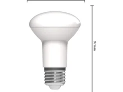 LED-Leuchtmittel E27 Pilzkopf R63 7 W 806 lm Ø 6,3 cm x 9,7 cm