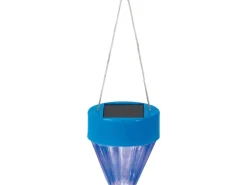 LED-Solarleuchte Mini Laterne Blau