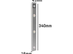 LED-Unterbauleuchte Pir Sensor 75 lm 3000-6000 K CCT+ RGB 34 cm Silber