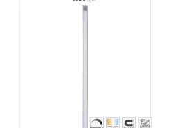 LED-Unterbauleuchte Wellensensor 320 lm 3000-6000 K CCT 80 cm Silber
