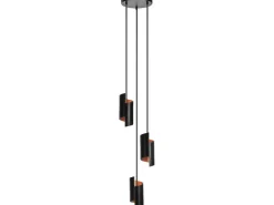 Ledvance Smart+ WiFi Pendelleuchte Decor Twist Hängend Schwarz 150 cm