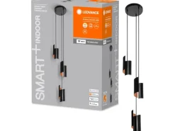 Ledvance Smart+ WiFi Pendelleuchte Decor Twist Hängend Schwarz 150 cm