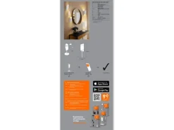 Ledvance Smart+ WiFi Tischlampe Decor Twist Weiß 39,2 cm