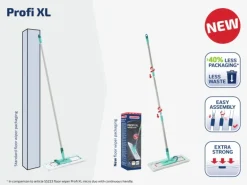 Leifheit Bodenwischer Profi XL glatte Böden 146cm