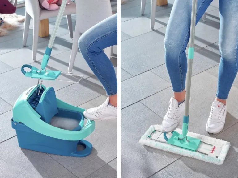 Leifheit Bodenwischer Profi XL glatte Böden 146cm