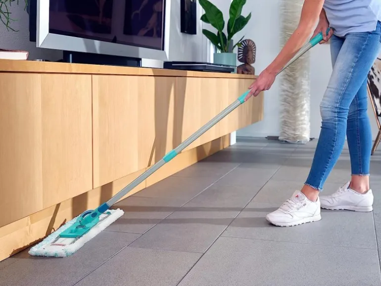Leifheit Bodenwischer Profi XL Glatte Böden & zum Staubwischen