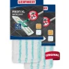 Leifheit 2er Set Wischbezug Profi XL 42 cm Bezug Glatte Böden