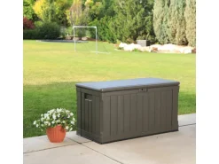 Lifetime Gartenbox 128 cm x 64 cm x 67 cm Dunkelbraun