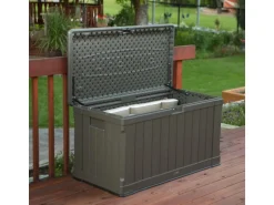 Lifetime Gartenbox 128 cm x 64 cm x 67 cm Dunkelbraun