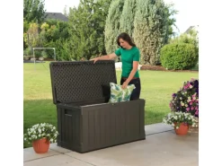 Lifetime Gartenbox 128 cm x 64 cm x 67 cm Dunkelbraun