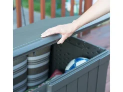 Lifetime Gartenbox 128 cm x 64 cm x 67 cm Dunkelbraun