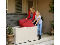 Lifetime Gartenbox 128 cm x 64 cm x 67 cm Lichtgrau