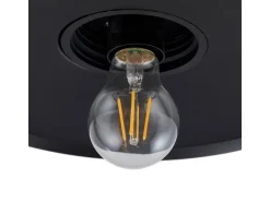 Lindby Wandleuchte Außen Laterne Bilma 10025911 Spritzwassergeschützt Modern in Braun aus Aluminium 1-flammig E27