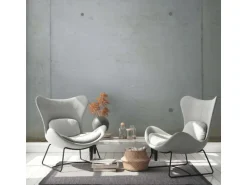 Livingwalls Fototapete Beton-Optik Grau und Beige 371 x 280 cm AS-392251