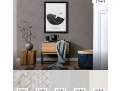 Livingwalls Tapete Beton-Optik Grau 53 cm x 10,05 m AS-377443