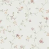 Livingwalls Tapete Blumenmuster Creme-Beige Grün Rosa und Orange 53 cm x 10,05 m AS-937701