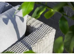 Lounge-Sessel Olea aus Polyrattan Sand