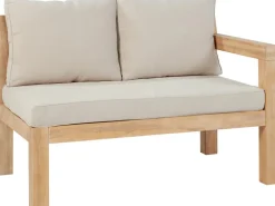Lounge-Set mit Esstisch Morenci 4-teilig aus Akazienholz FSC®