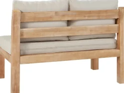 Lounge-Set mit Esstisch Morenci 4-teilig aus Akazienholz FSC®