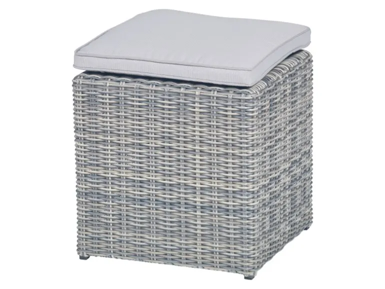 Lounge-Set mit Esstisch Vermont 6-teilig aus Polyrattan Wave Cliff