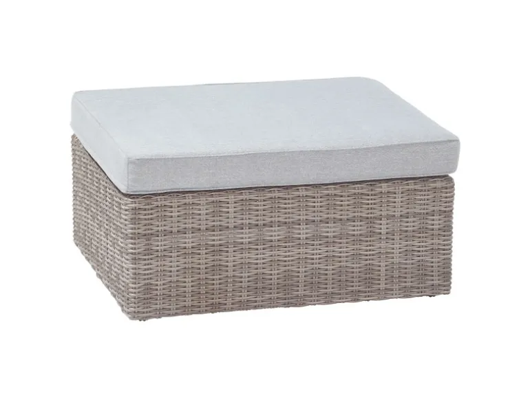 Lounge-Set Olea 5-teilig aus Polyrattan Sand