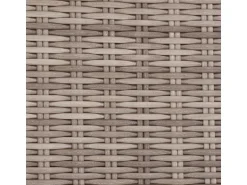 Lounge-Set Olea 5-teilig aus Polyrattan Sand