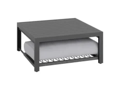 Lounge-Set Willa 4-teilig aus Aluminium Anthrazit