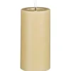 Luca Lighting Kerze Taupe 15 cm x 7,5 cm LED mit Timer Warm Weiß