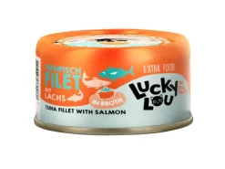 Lucky Lou Katzen-Nassfutter Thunfisch & Lachs in Broth 70 g